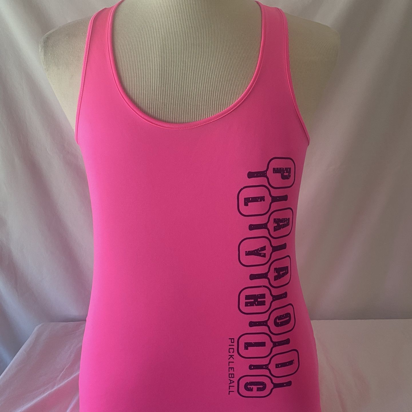 PLAAHOLIC PICKLEBALL WOMEN RACERBACK TEE