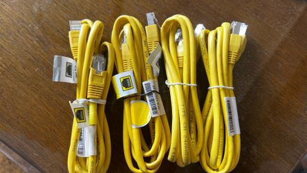 4 of 5FT high quality Ethernet cables