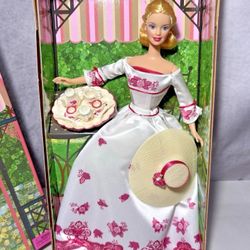 Victorian Tea Barbie Doll Caucasian 2002 Mattel B0787 NRFB  D-341