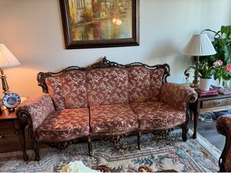 Baroque Style Living Room SET with 2 chairs