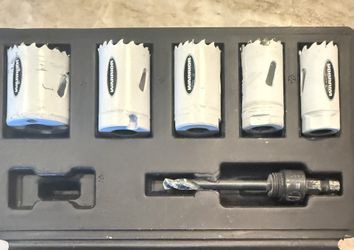 Warrior Carbon Steel Hole Saw Kit