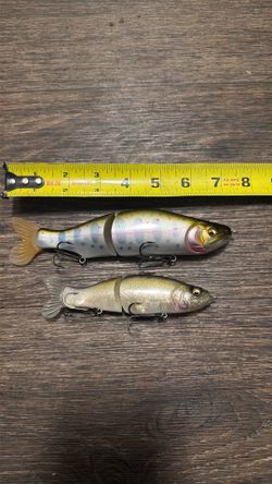 OLD Megabass I-slide swimbait pair