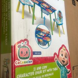 Cocomelon Kid Table set