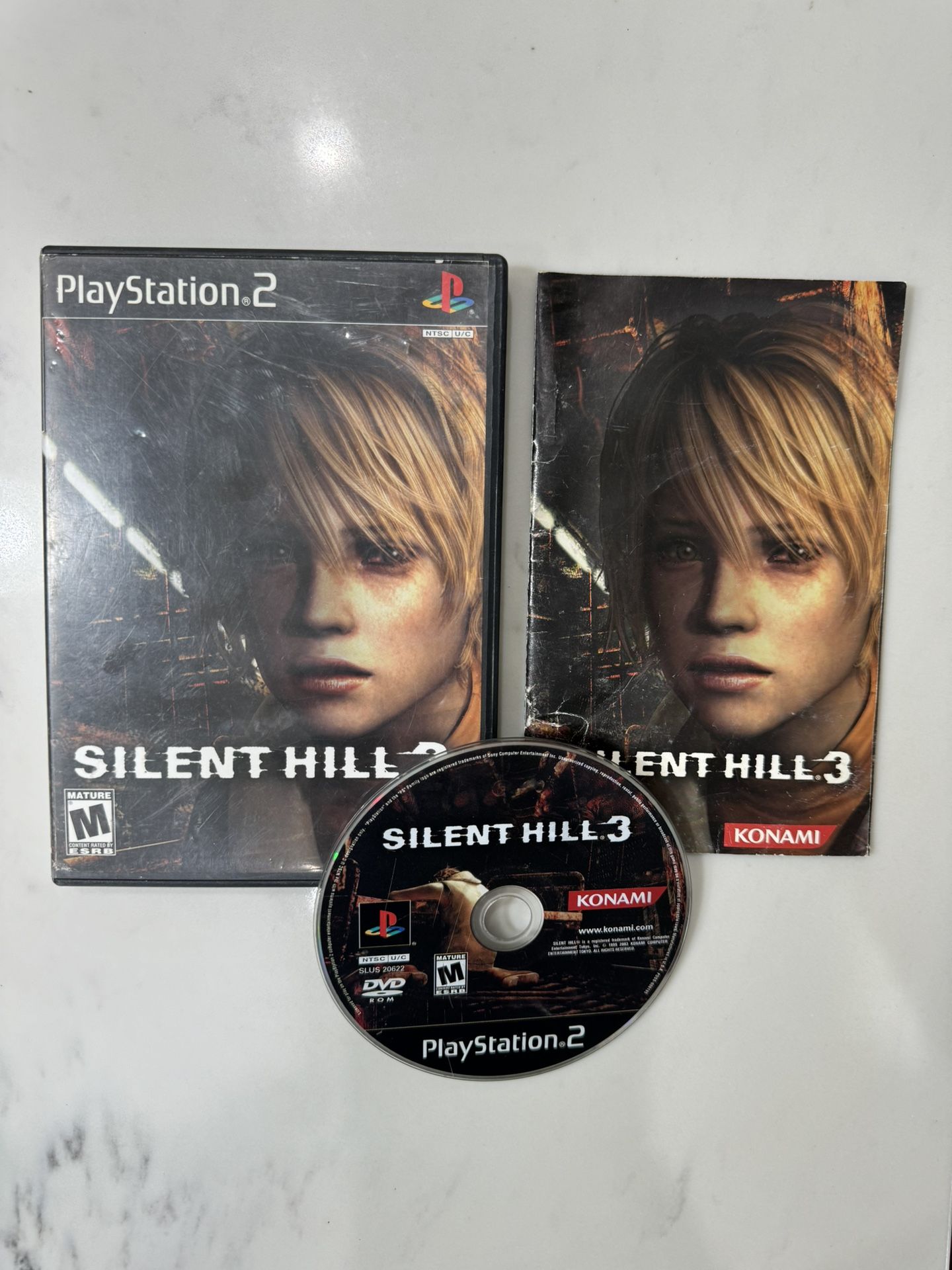 Silent Hill 3 Scratch-Less Disc PlayStation 2 PS2 Video GAME