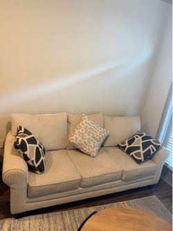 Love seat and couch