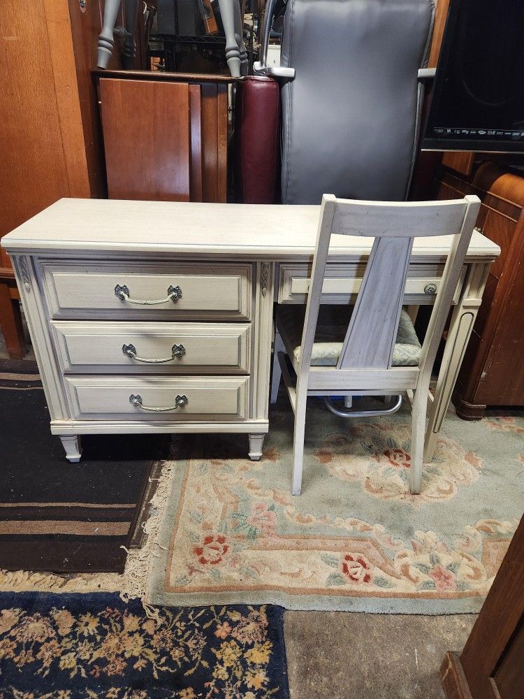 Vintage Desk/Chair Set