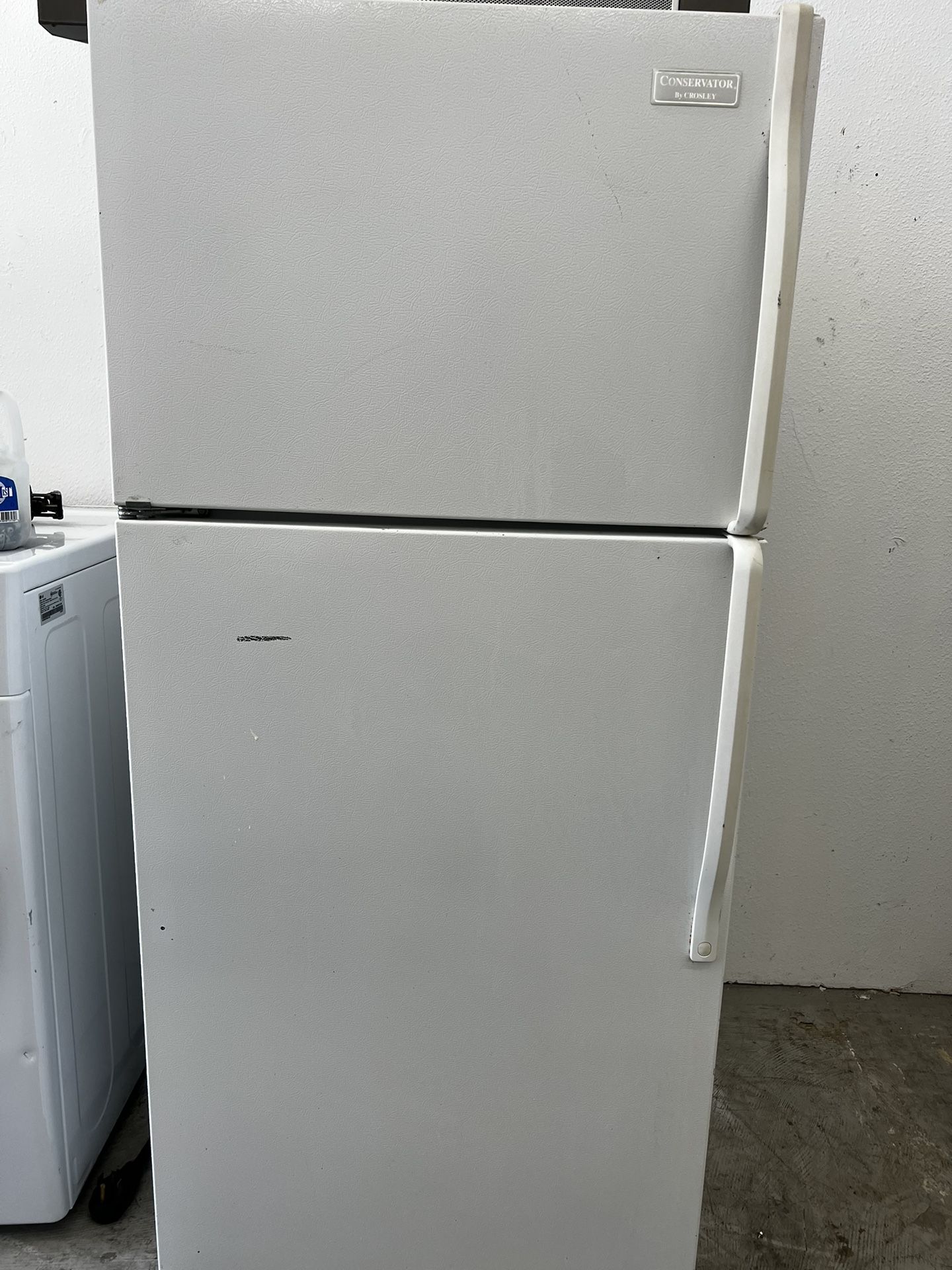 White Top Bottom Refrigerator 