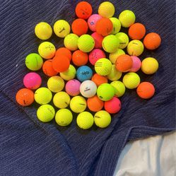 48 Colored Practice Balls