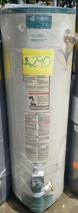 Reliance water heater 40gallons