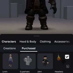 Roblox Headless Account Cheap