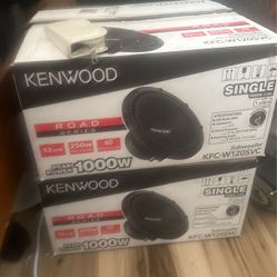 12 Inch Kenwood Sub Woofers 