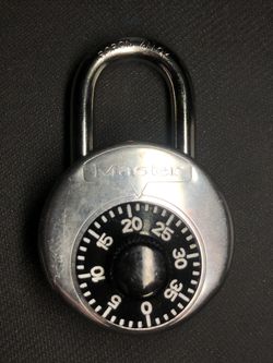 MASTER LOCK COMBINATION
