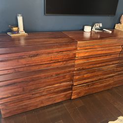 West Elm 3 Drawer Reclaimed Wood Dresser