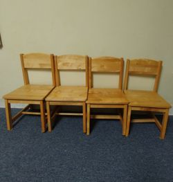 4 Kid's Chairs