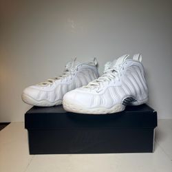 Nike Air Foamposite One ‘Triple White’ -BRAND NEW- Men’s Size 9.5-10.5
