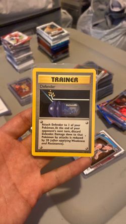 Defender #080 Base Set Unlimited NM Trainer Pokémon Card