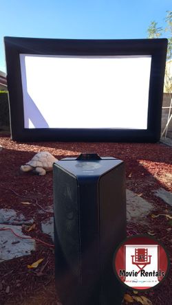 20ft Inflatable Screen Outdoor Movie R,e,n,t