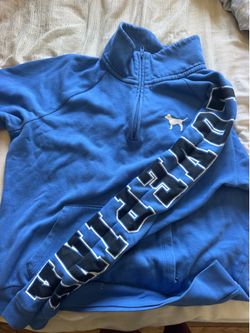 Victoria’s Secret PINK quarter-zip pullover size L