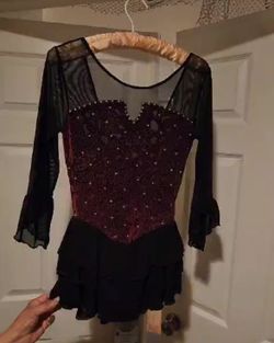 Figure Skating Dress Bedazzled
