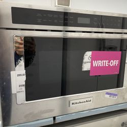 Kitchen Aid 24” Warming Drawer In Stainelss Steel Used