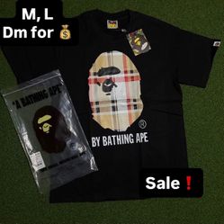 Bape X Burberry T Shirt 