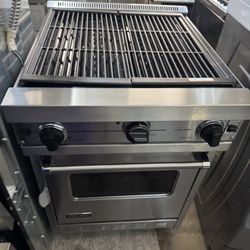 Viking Gas Range 24” Stainless Steel 