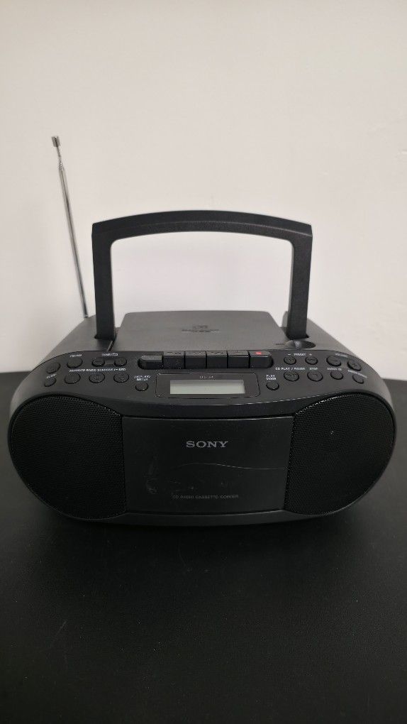 Sony Disc And Cassette Player