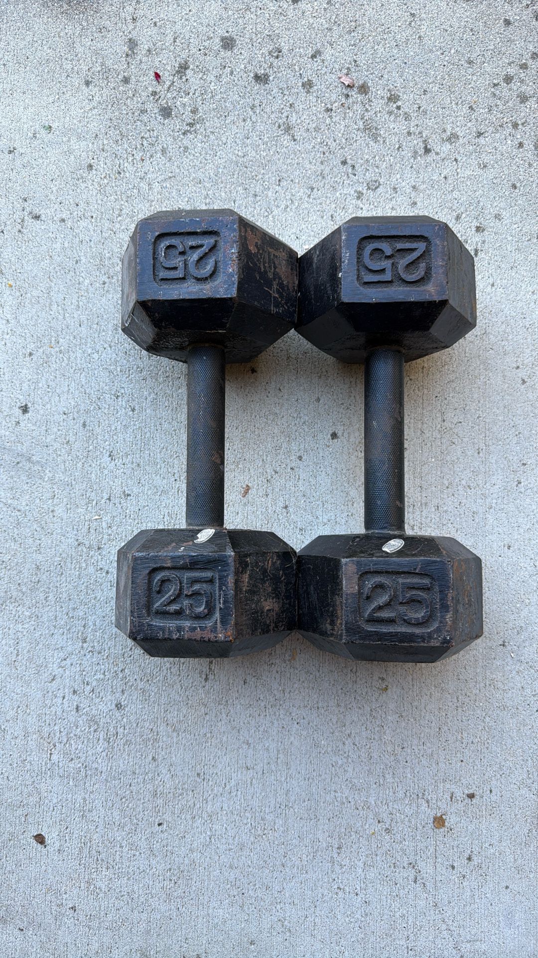 50 Pound Dumbbells
