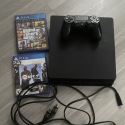 PS4 Slim  1TB With Games 