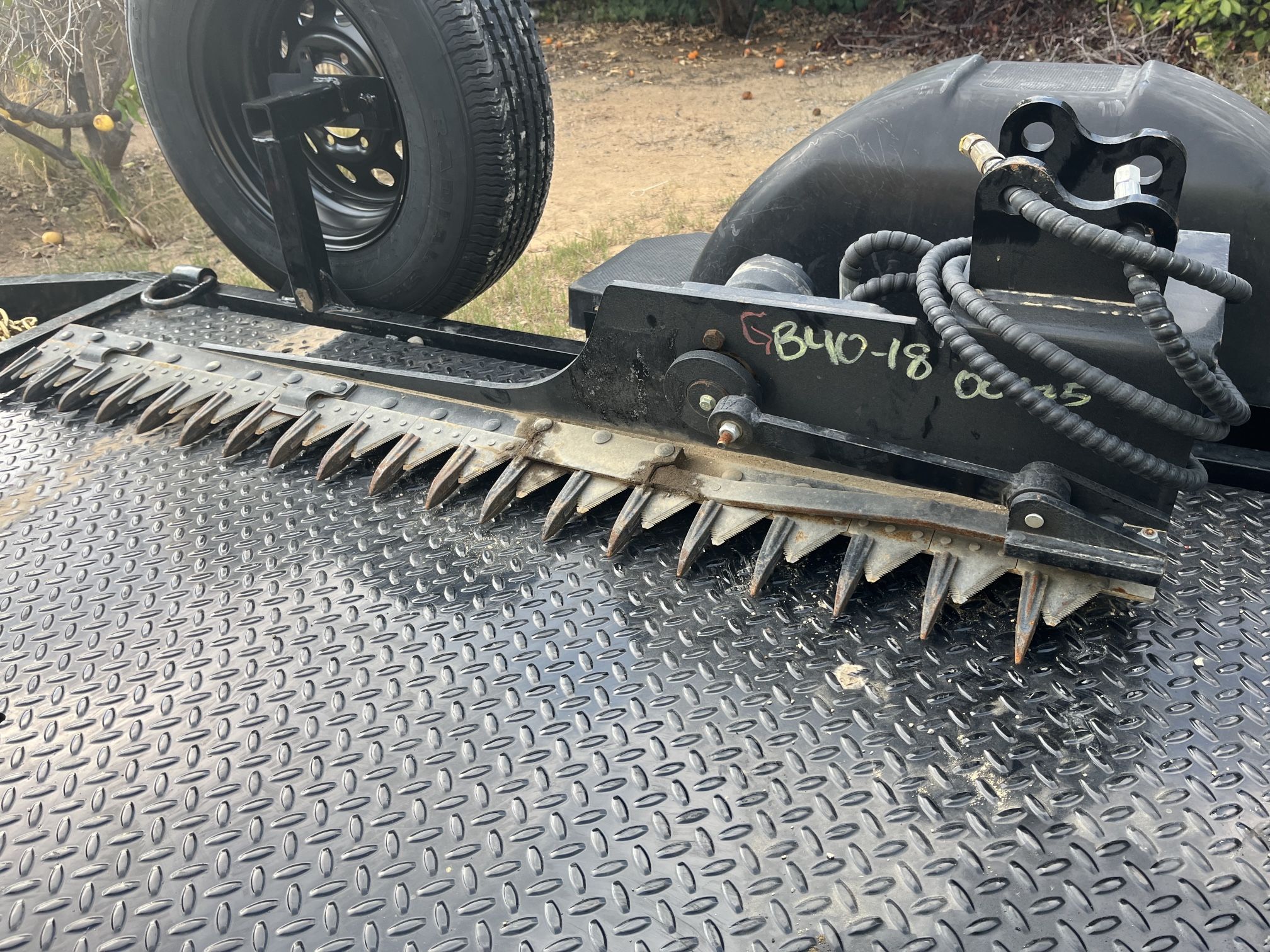 Mini Excavator Sickle Mower