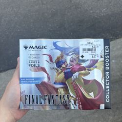 Magic: The Gathering Final Fantasy Collector Booster Pack Omega Box 