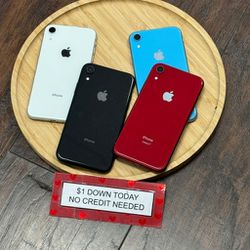 Apple iPhone XR -PAYMENTS AVAILABLE-$1 Down Today 