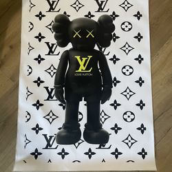 Canvas Kaws Supreme, Off-White Prints