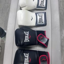 Two Pairs Of Boxing Gloves 