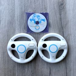 Mario Kart Wii + 2 Wheels for Nintendo Wii