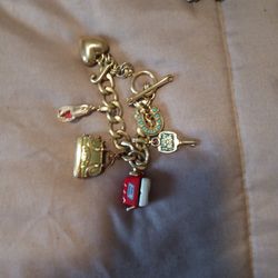 Authentic Juicy Couture Charm Bracelet 