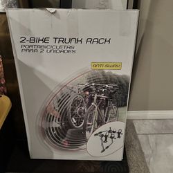 2 Bike Trunk Rack - NEW