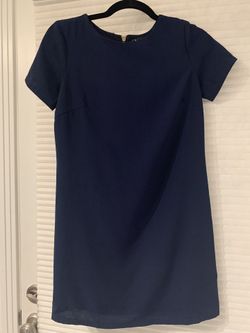 Blue Shift Dress