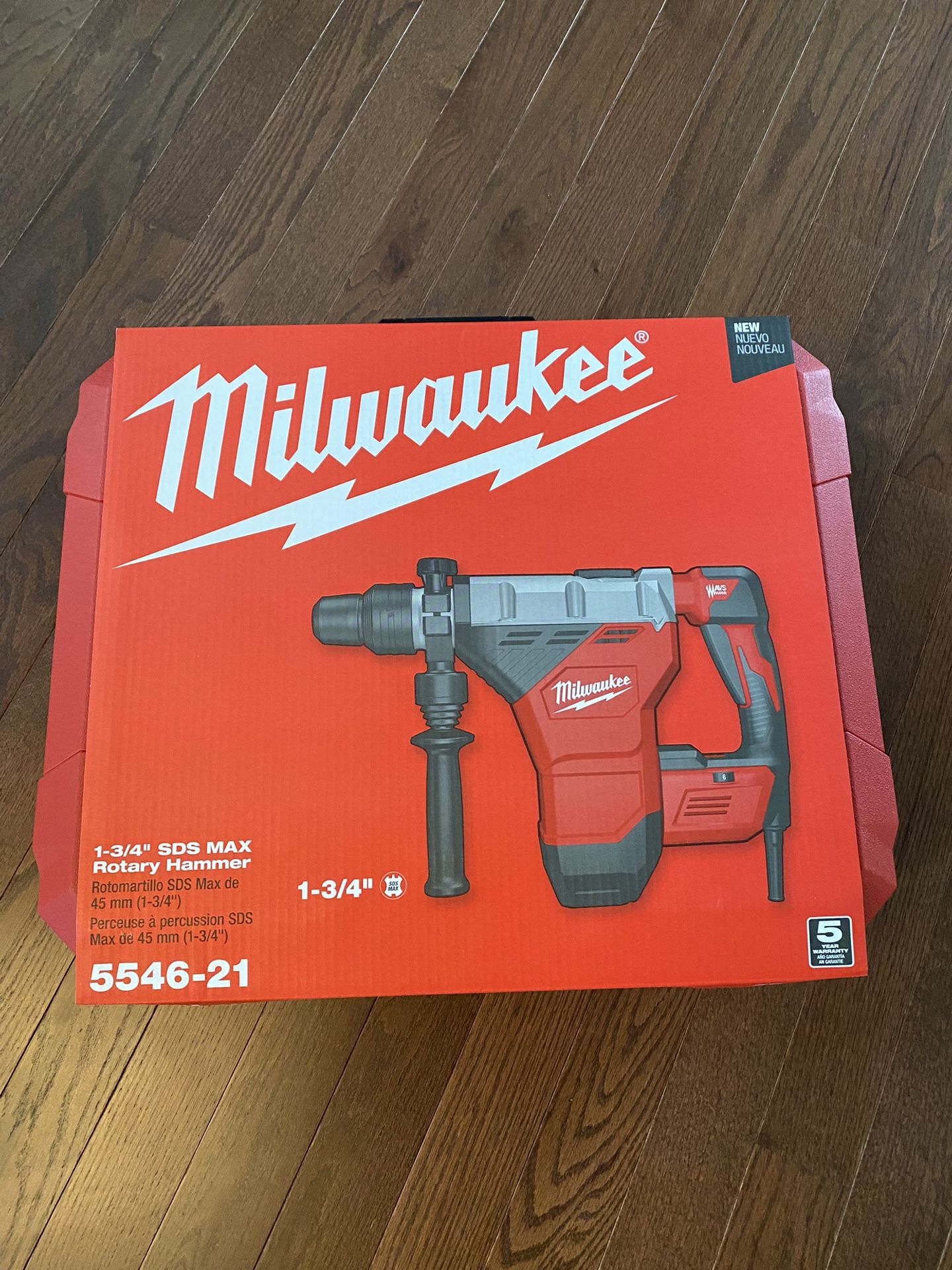 Milwaukee 15 Amp 1-3/4 in. SDS-MAX Corded Combination Hammer with E-Clutch