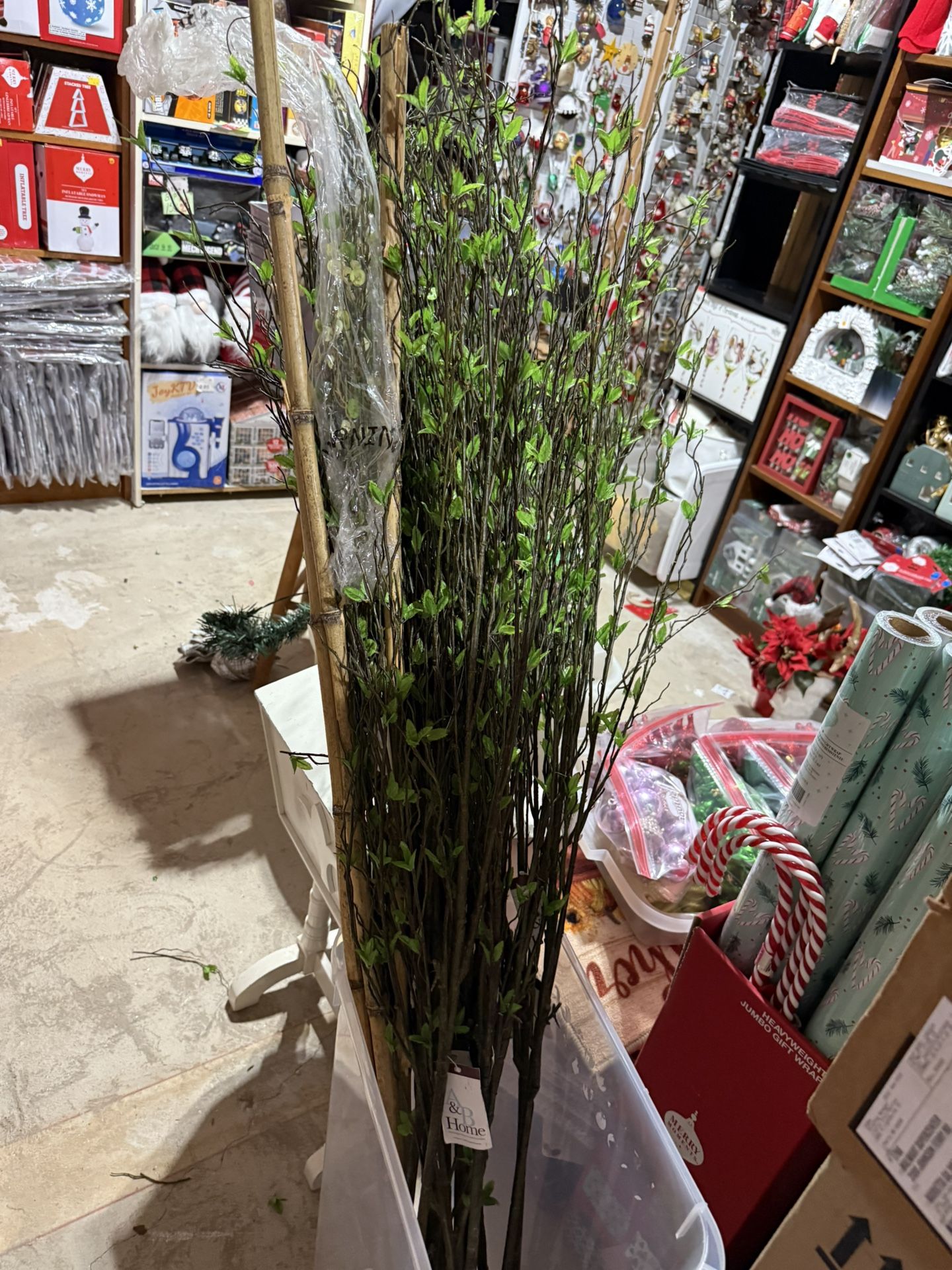 Decorative Artificial Greenery For Vase