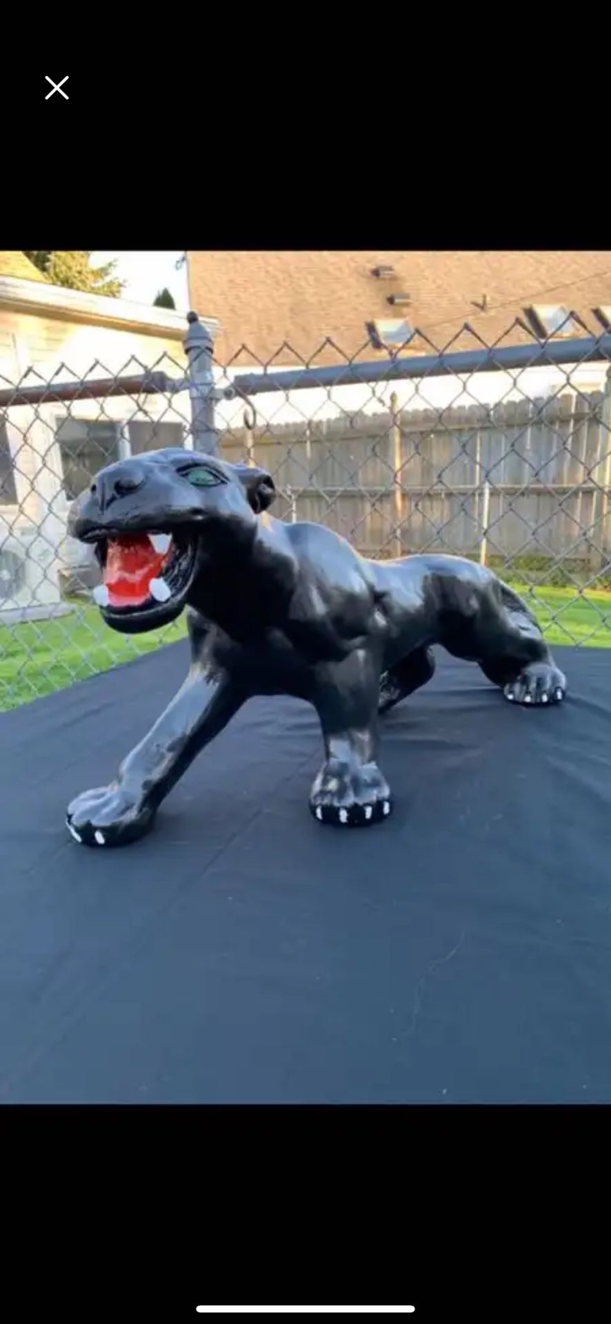 The Walking Panther Statue
