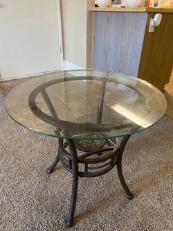 Glass table