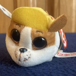 NEW Ty Teeny Tys Paw Patrol Rubble Stackable Plush Toy