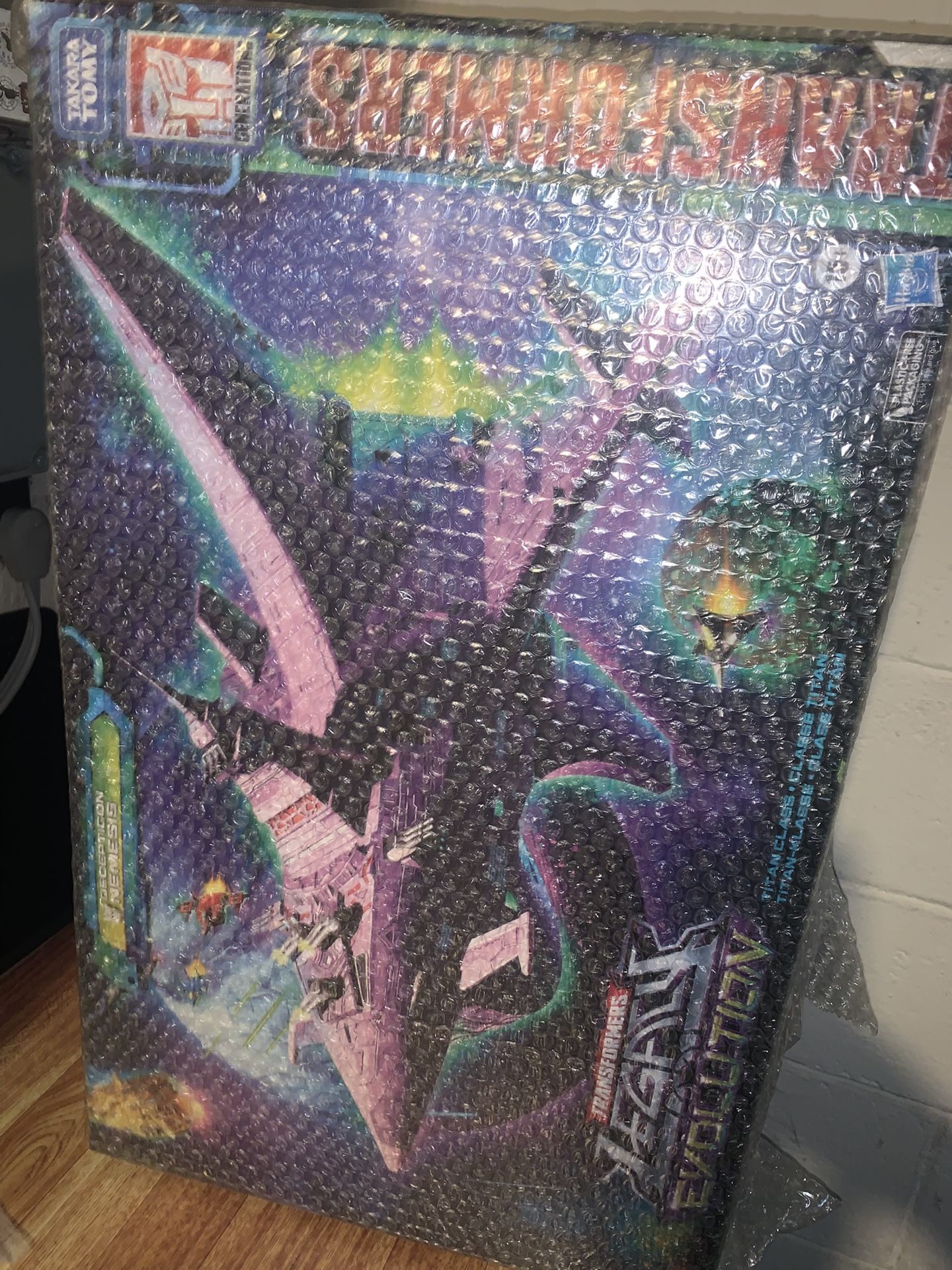 Titan Class Nemesis Transformer Figure New In Box. 