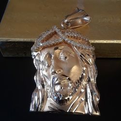 Christ Head Medallion