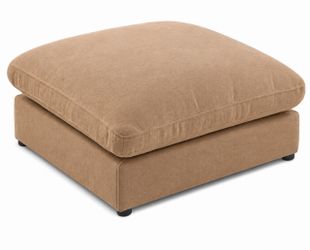 Oversized Square Upholstered Ottoman