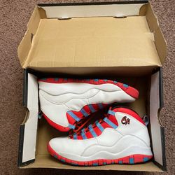 Jordan 10 retro Chicago flag