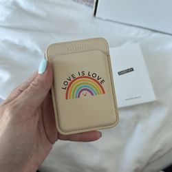 CASETiFY MagSafe Wallet - Love Is Love