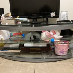 Glass Entertainment Center