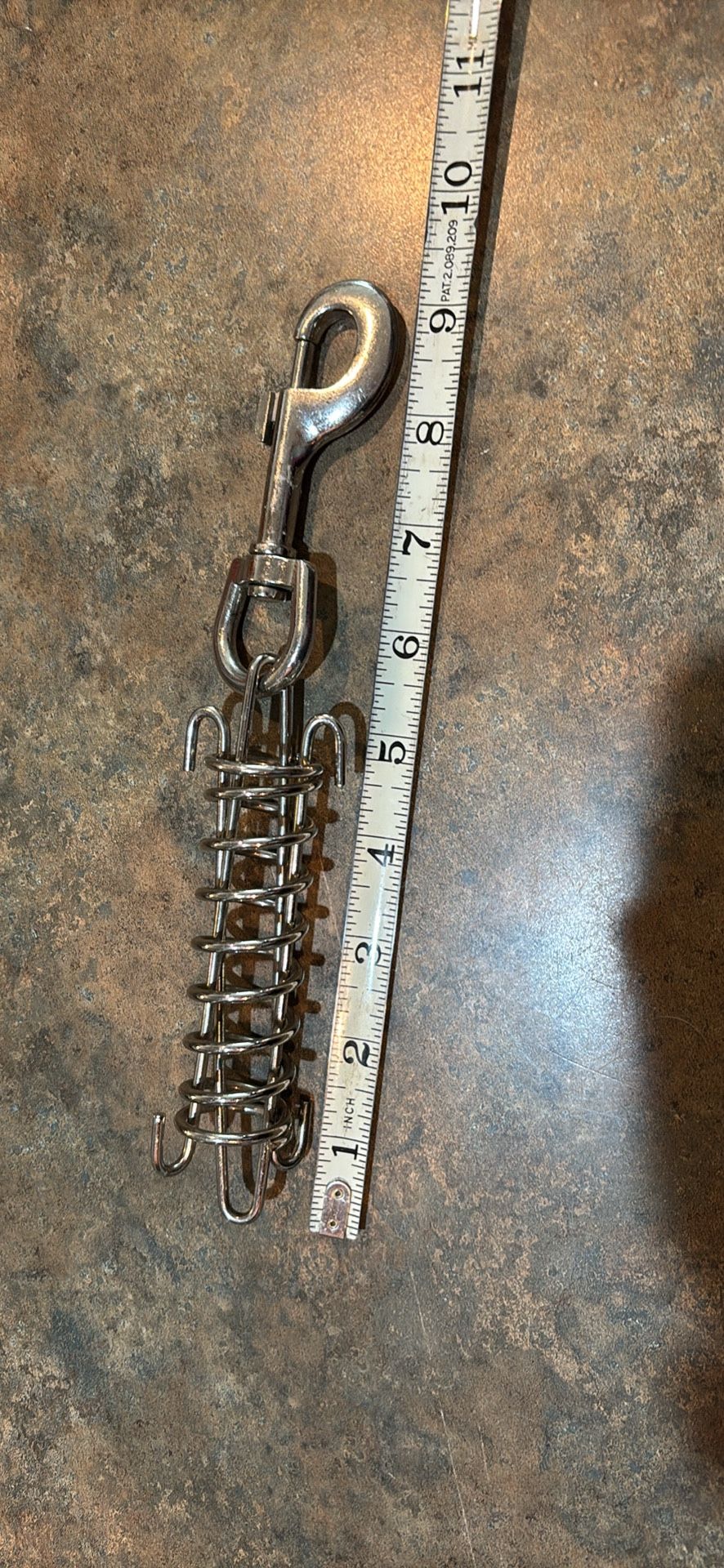 Stainless Steel304 Titan Dog Shock Spring with Swivel Eye Snap Hooks